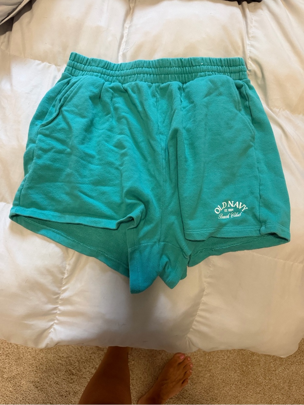 Old Navy Teal Athletic Lounge Shorts
